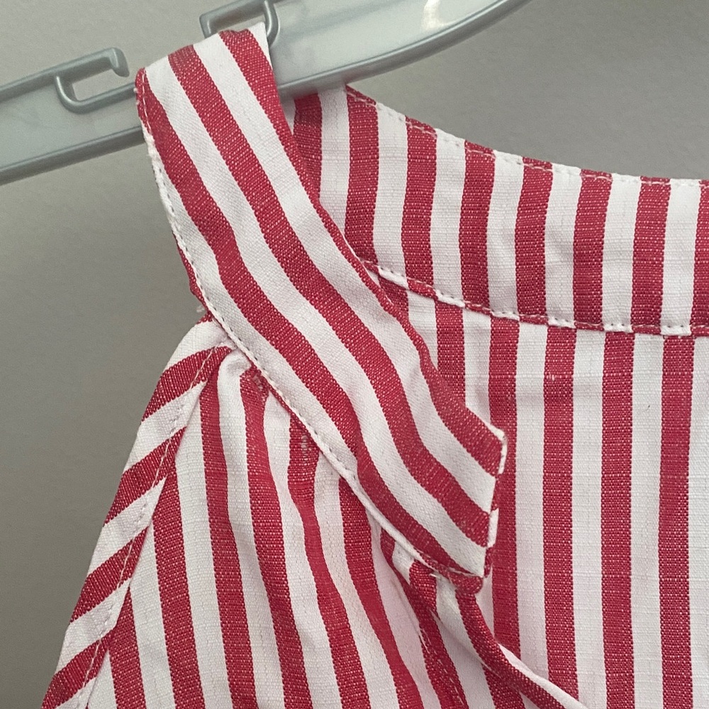 Cupshe Red and White Striped coverup NWT - Picture 7 of 10